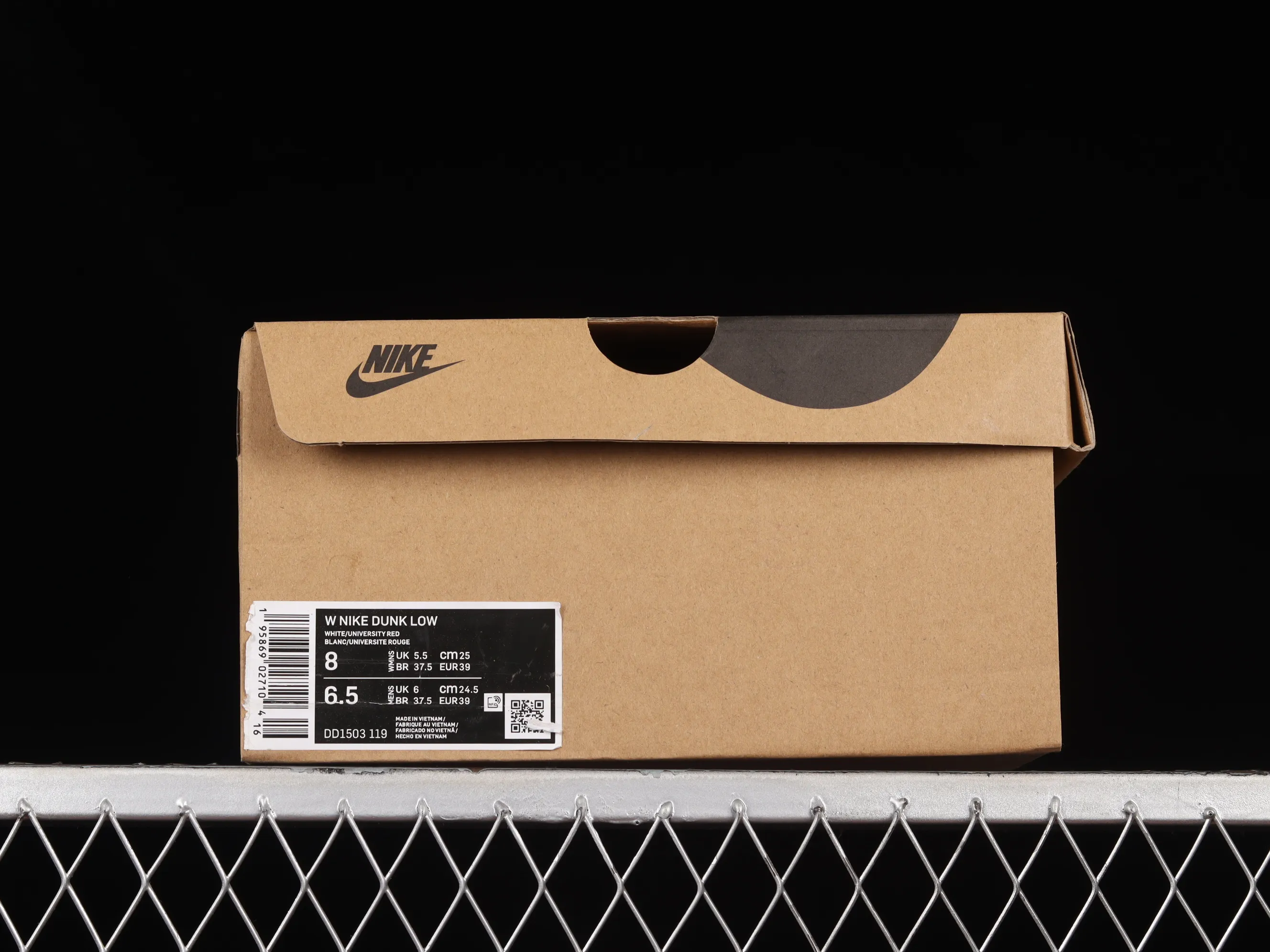 All Categories Nk SB Dunk Series Nk SB Dunk Low Low-top Sneakers Nk Dunk Low White Blue Customized Deconstructed Strap Dip-Dye Casual Sneakers DD1503-119